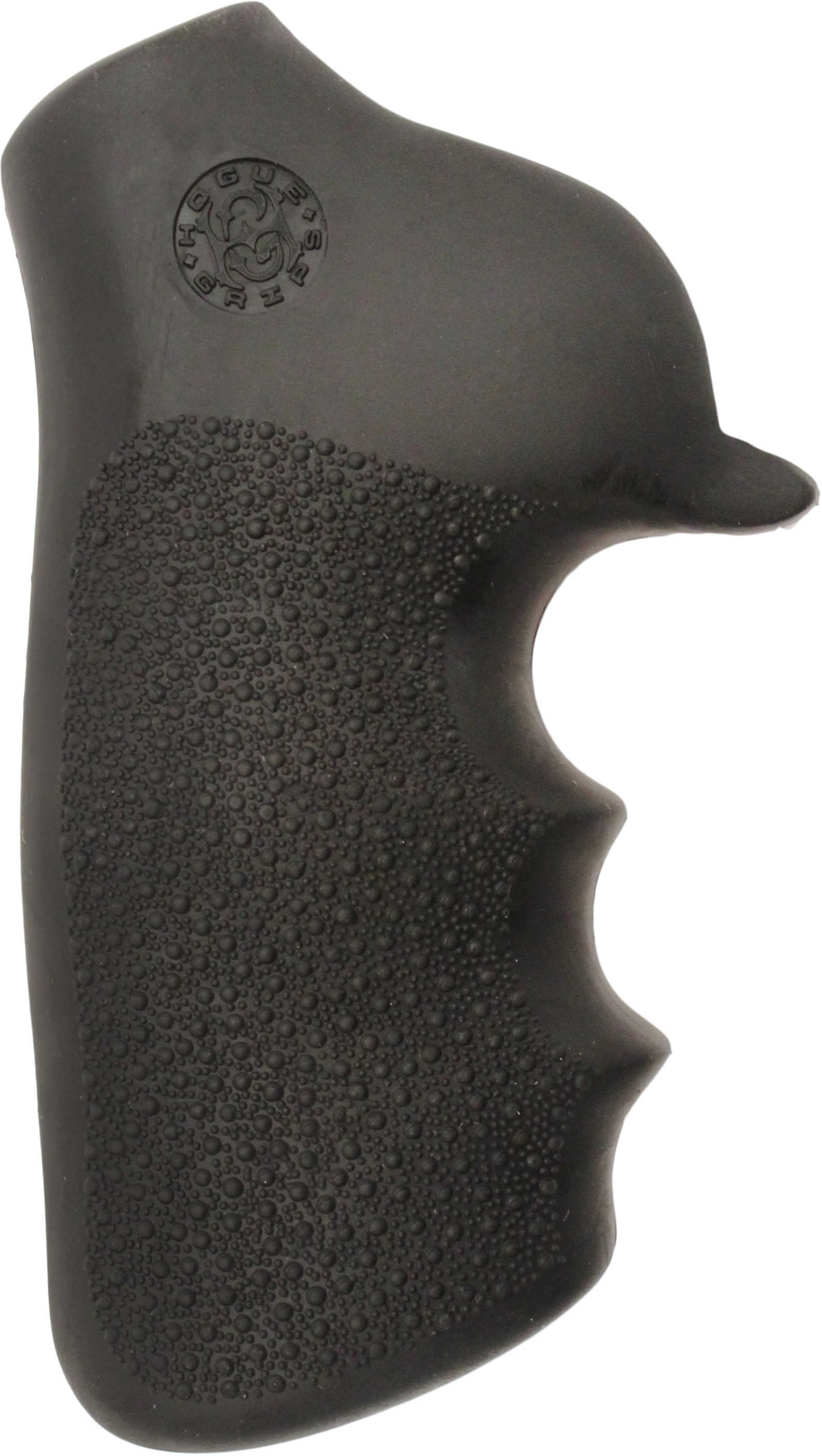 Hogue 80020 Tamer with Finger Grooves Grip Ruger GP100/Super Redhawk Rubber Black