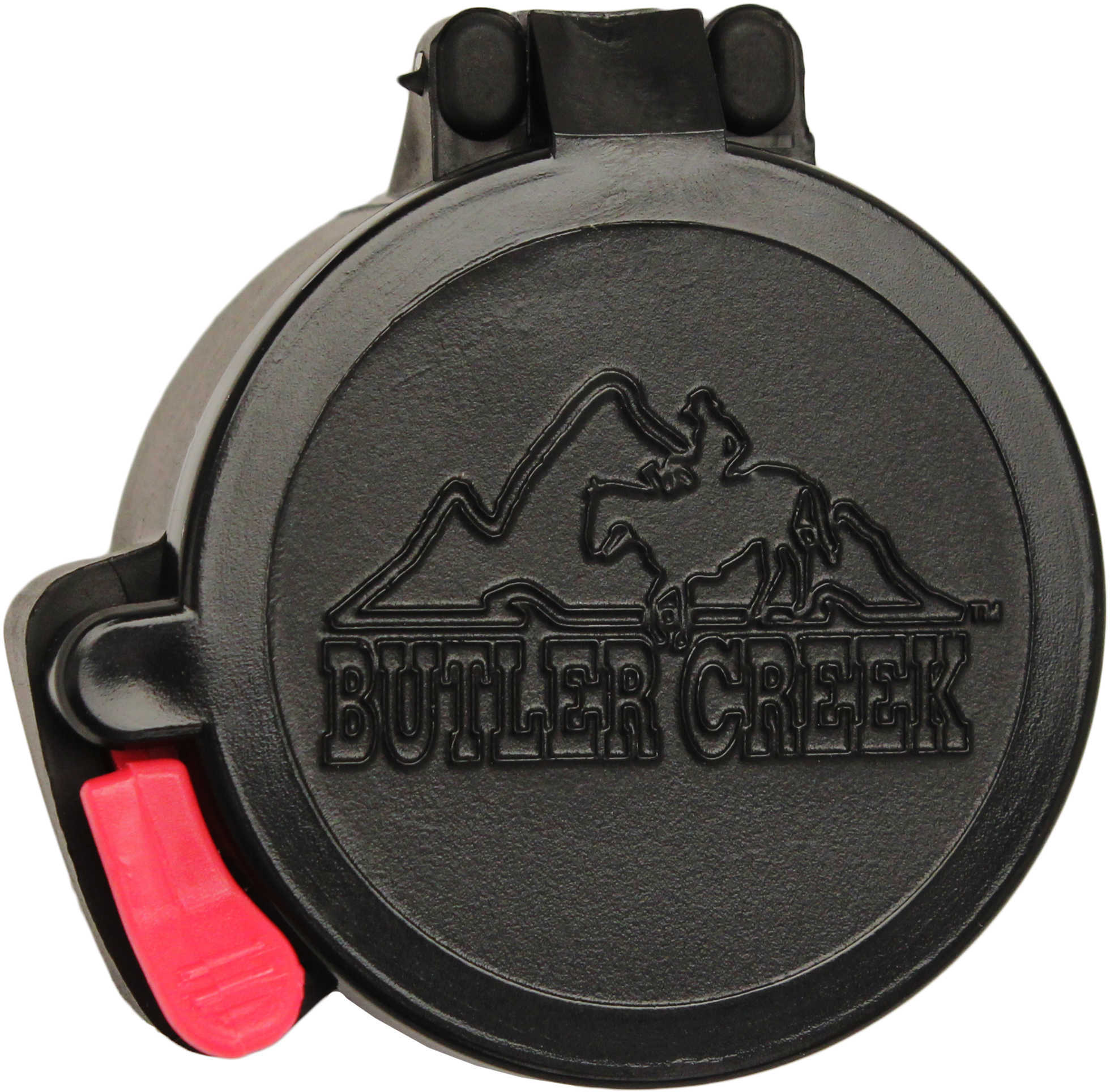 Butler Creek 20110 Flip-Open Scope Cover Eye Piece 39.40mm Slip On Polymer Black