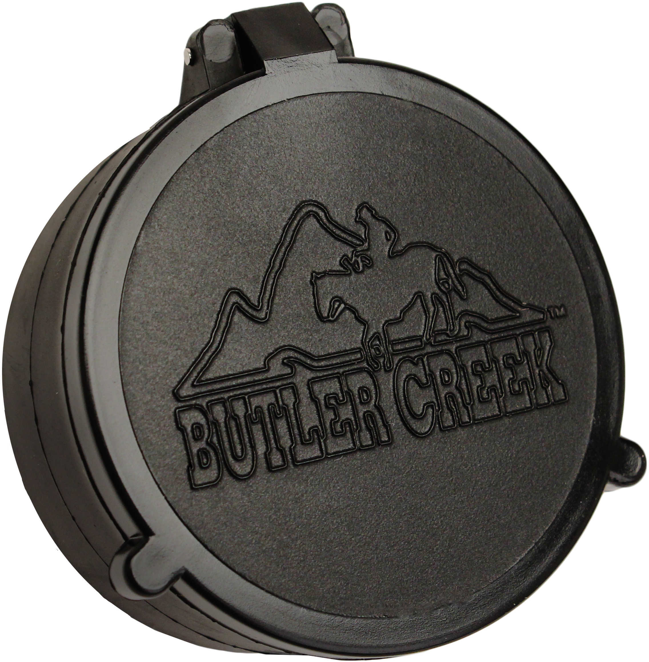 Butler Creek 30400 Flip-Open Scope Cover Objective Lens 57.20mm Slip On Polymer Black