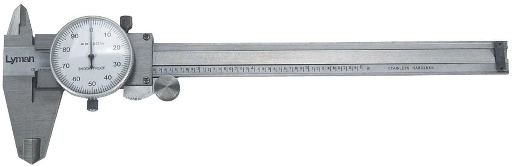 Lyman 7832212 Stainless Steel Dial Caliper Each Universal