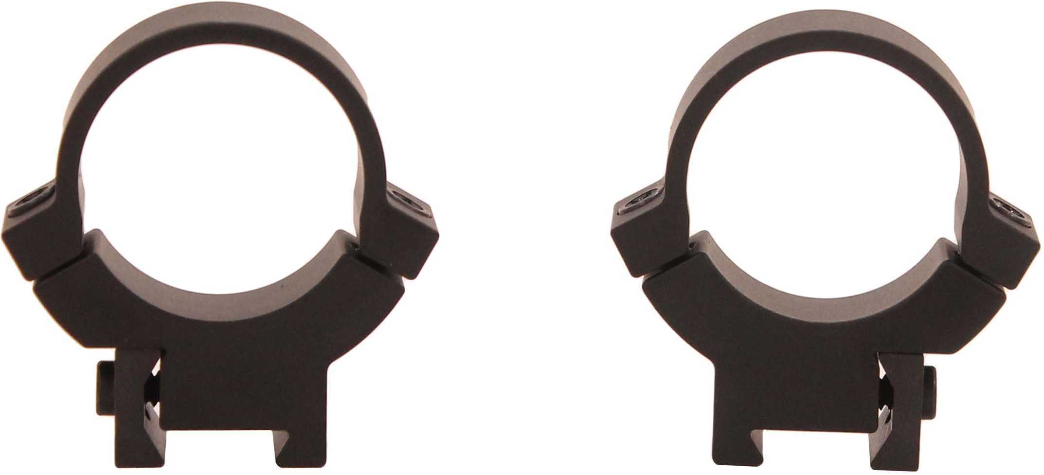 Warne 22 Caliber Medium Scope Rings With Matte Black Finish Md: 721M