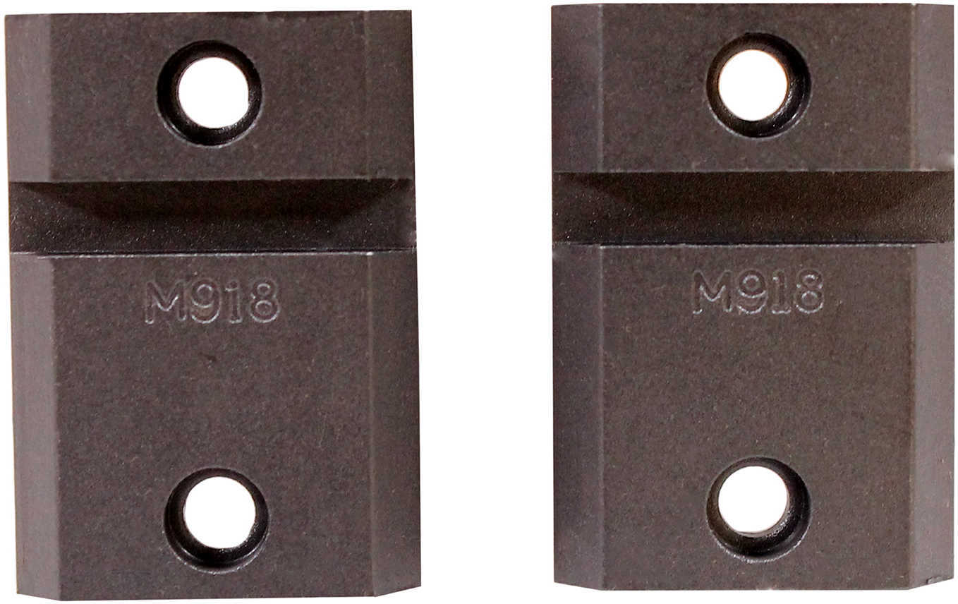 Warne Matte Black Base Set For Browning A-Bolt Md: M918918M