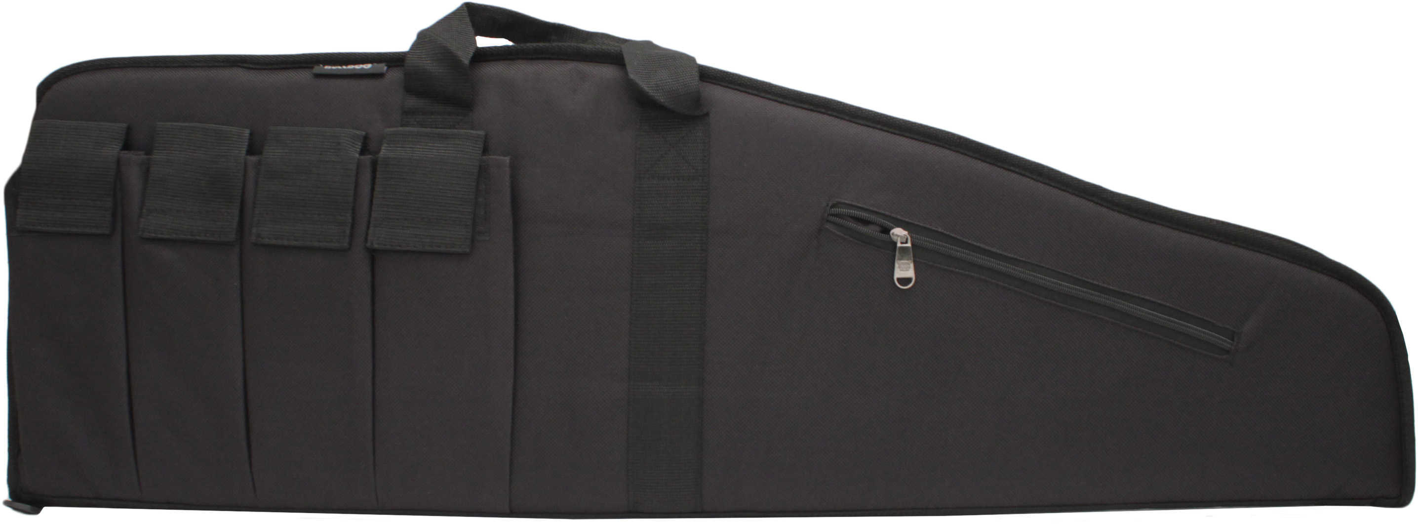 Bulldog BD421 Floating Extreme Tactical Rifle Case 40" 4 Mag Pockets Nylon Blk