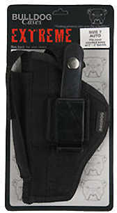 Bulldog Cases Black Nylon Pistol Holster For 2 1/2-3 3/4" Barrel Autos Md: FSN3