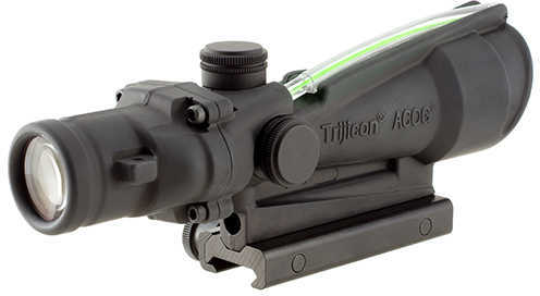 Trijicon 100163 ACOG 3.5x 35mm Obj 28.9 ft @ 100 yds FOV Black Matte Dual Illuminated Crosshair 223 Ballistic Green