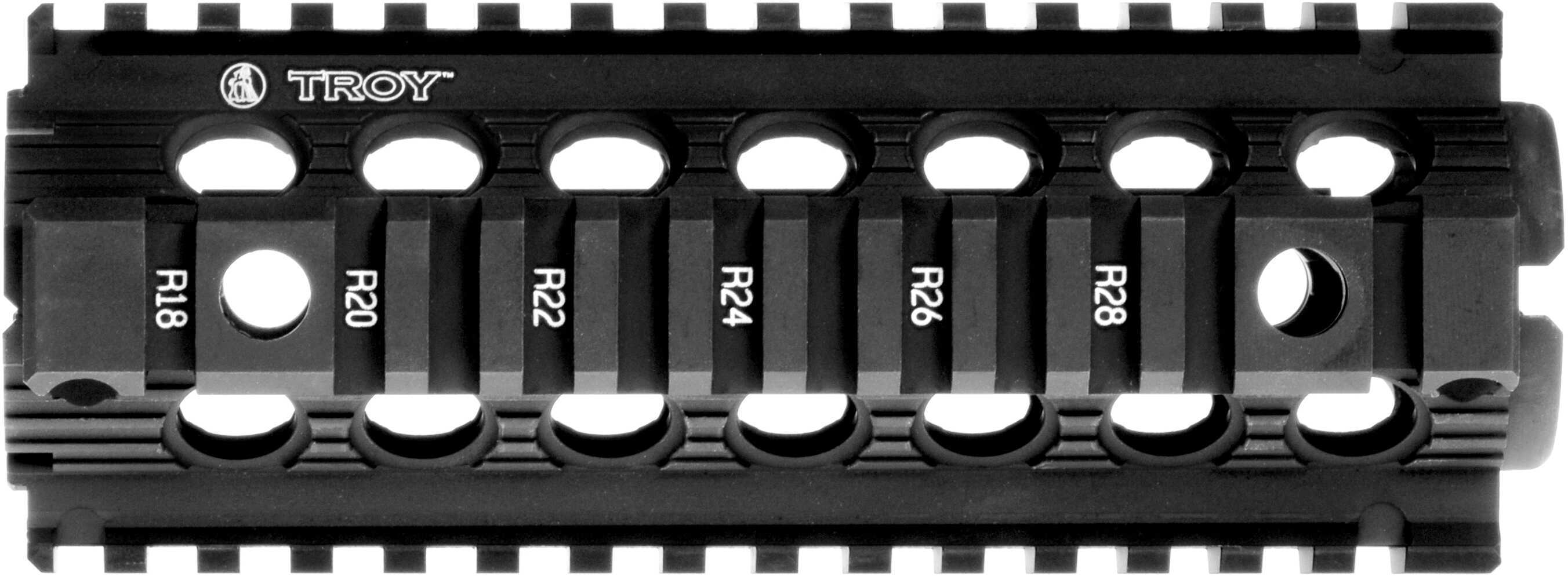 AR-15 Troy 7" Black Drop In Rail For All Carbines Md: MRFD7BT00