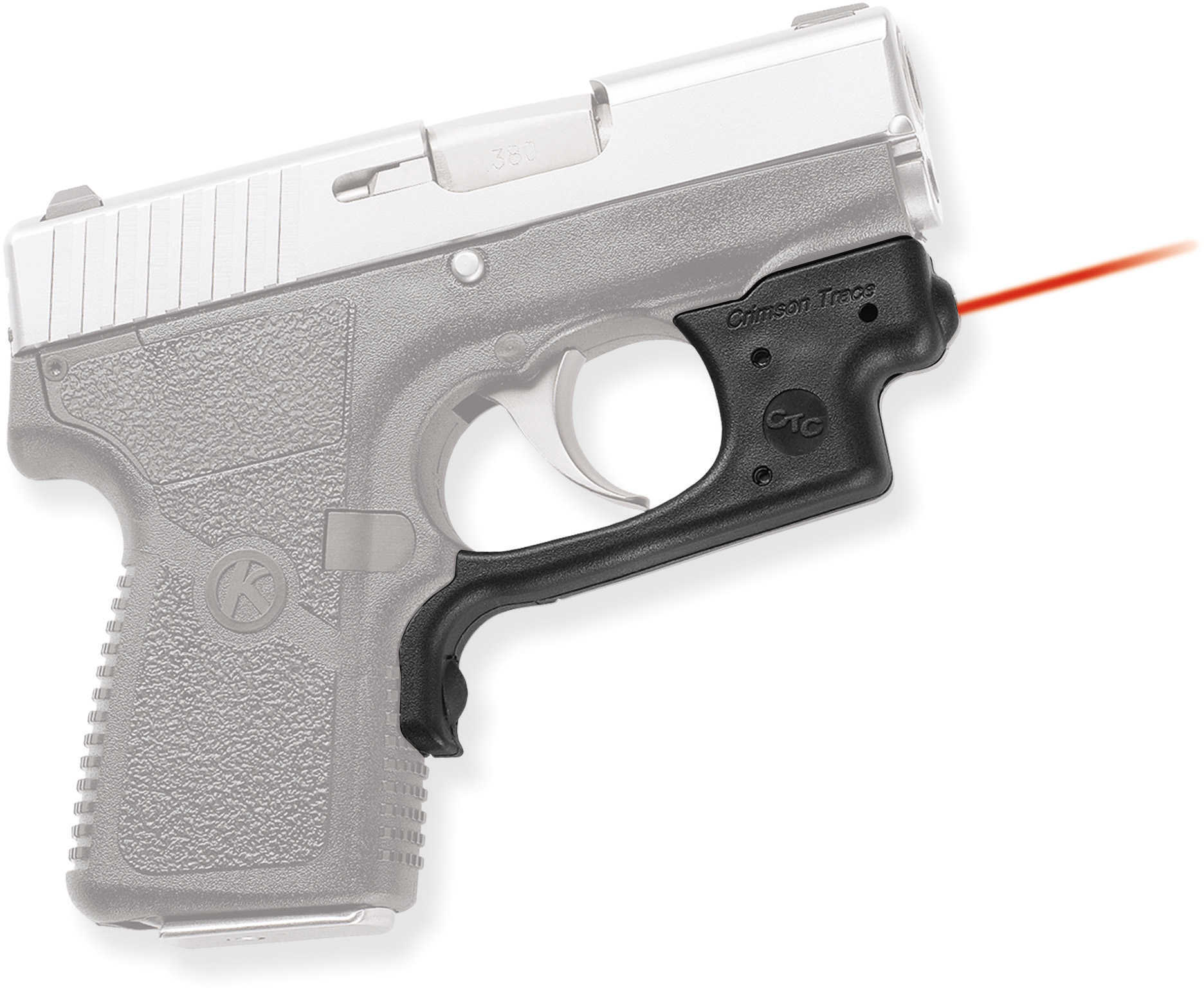 Kahr P380 Polymer Laserguard Overmold Front Activation Crimson Trace Grips Md: Lg-433