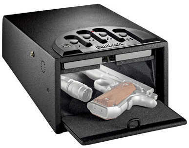 Gunvault GV1000CDLX MiniVault Deluxe Gun Safe Electronic Keypad 16 Gauge Steel Black