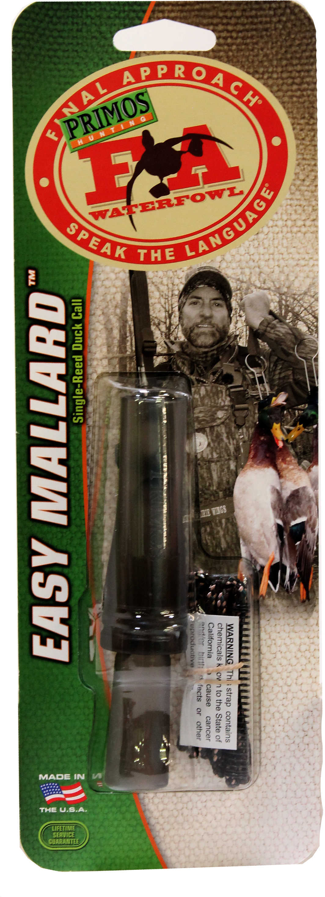 Primos Single Reed Duck Call Md: 805