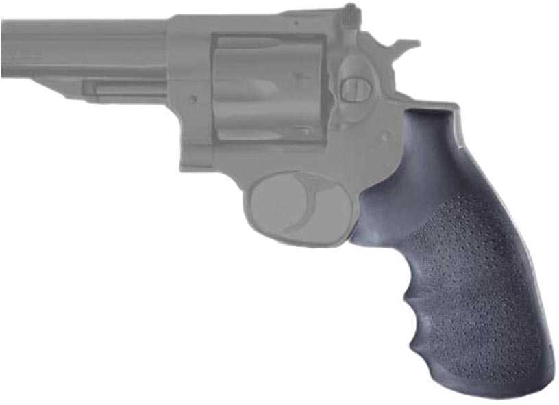 Hogue 86000 Monogrip with Finger Grooves Grip Ruger Redhawk Rubber Black