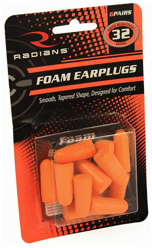 Radians Self Adjusting Foam Plugs Md: FP8000BP