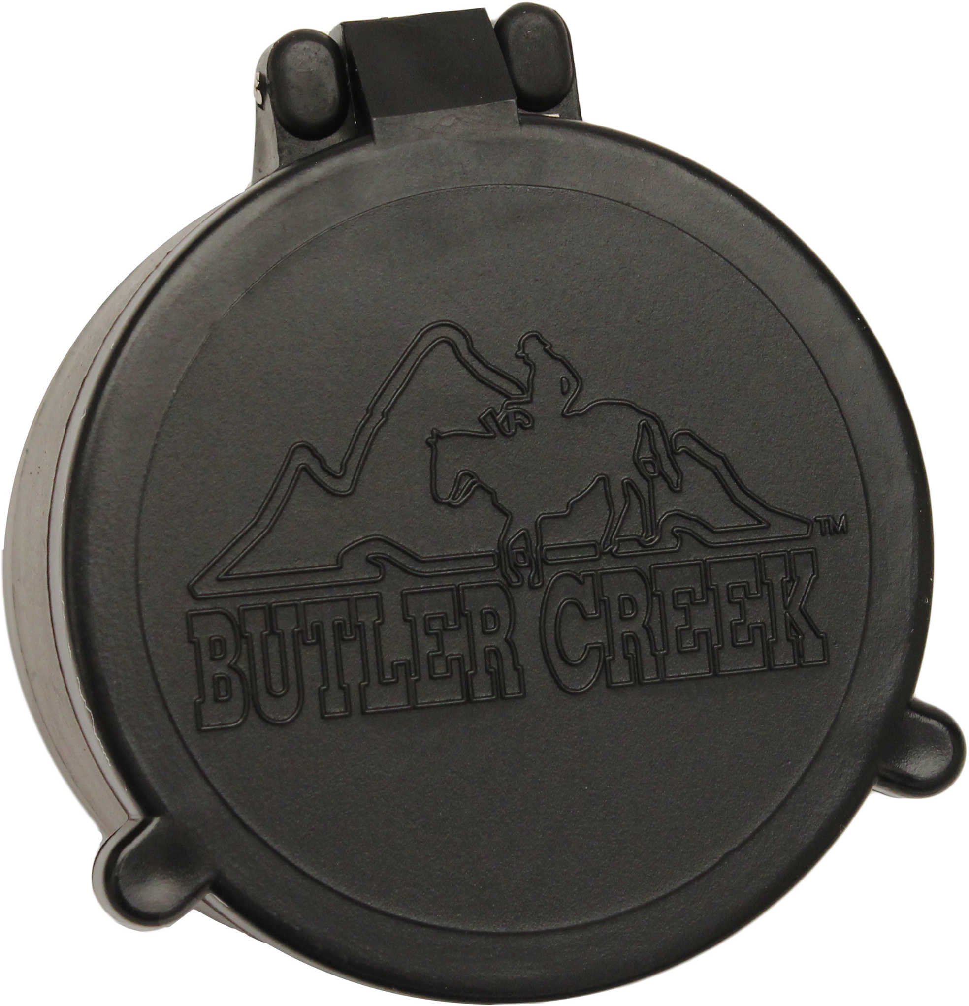 Butler Creek Flip-Open Scope Cover - 05 Objective 1.387" Diameter Quiet Opening lids at The Touch Of Your thum