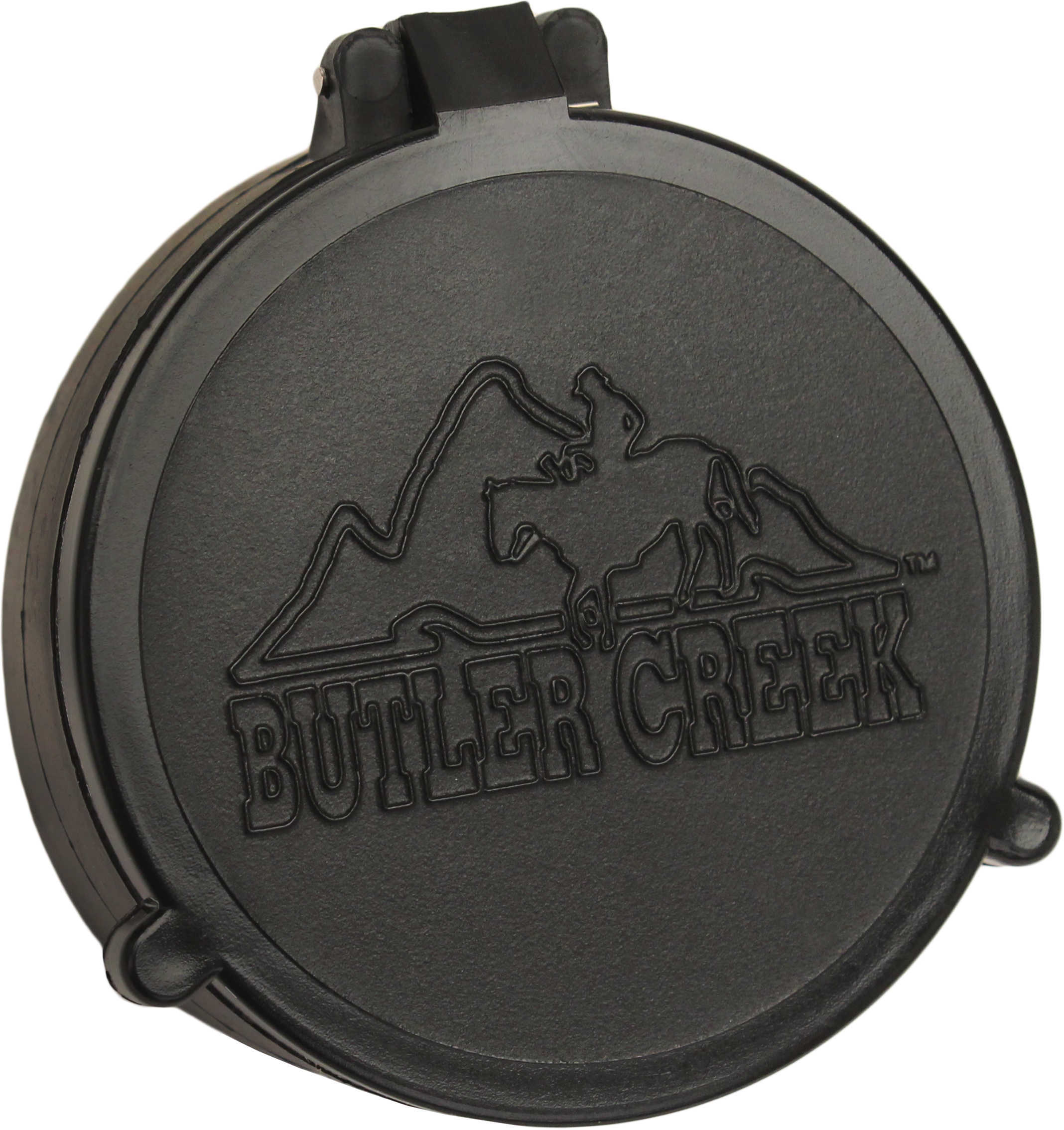 Butler Creek Flip-Open Scope Cover - 44 Objective 2.360" Diameter Quiet Opening lids at The Touch Of Your thum