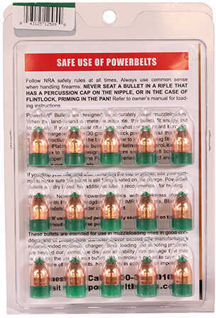 Powerbelt Copper Bullets .50 Caliber 245 Grains Aero-Tip 15/Pk