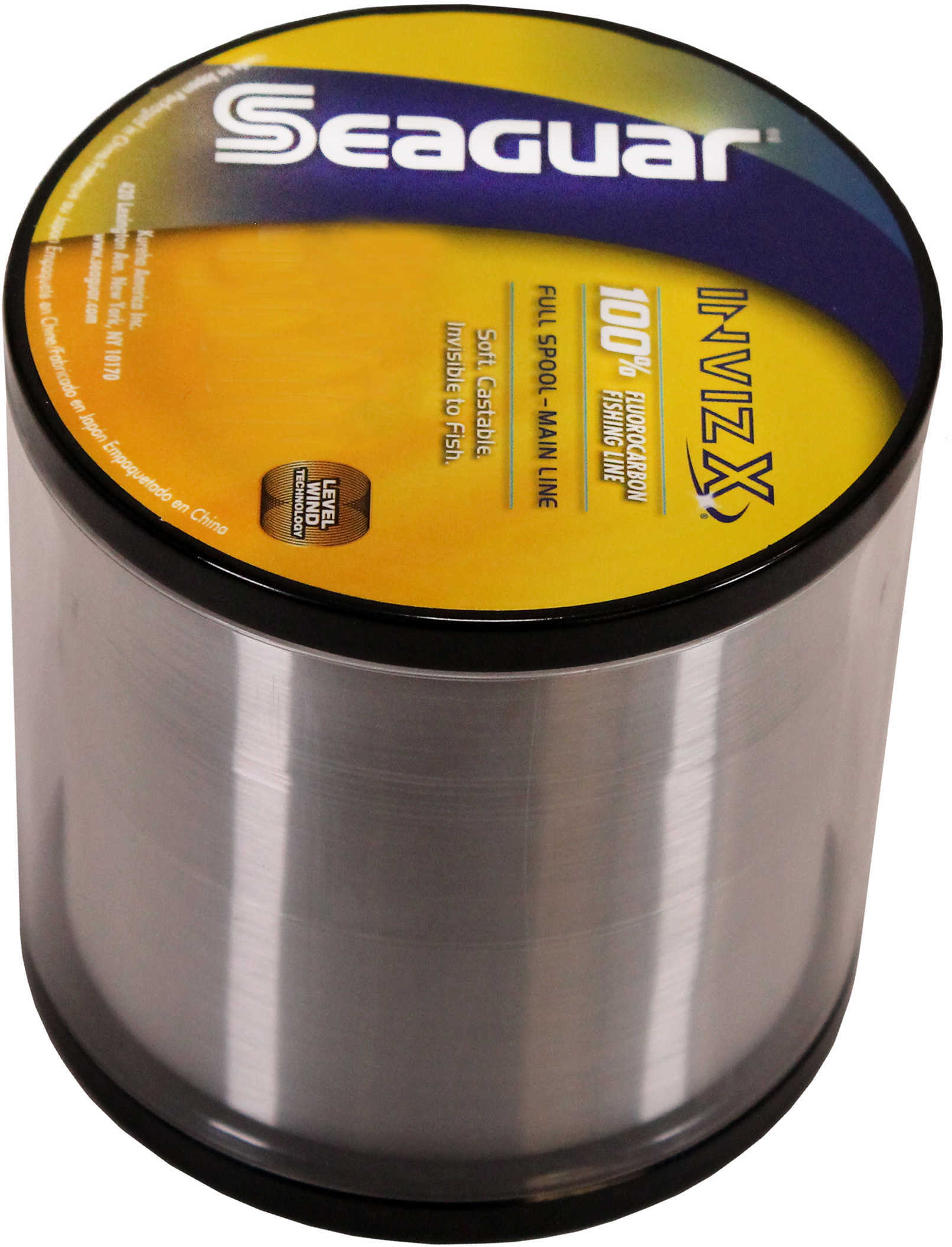 Seaguar Inviz X Fluorcarbon Clear 1000yds 8Lb Md#: 08VZ-1000