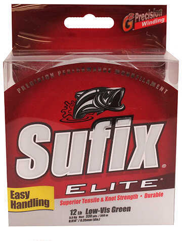 Sufix Elite Line 330Yd 12# Green Md#: 661-112G