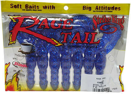 Strike King Rage Craw 4In 7Pk Sapphire Blue Md#: RGCRW-19