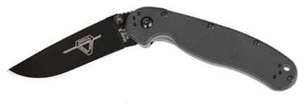 OKC RAT II BP-Black Handle Black 7in Blade Folding Knife