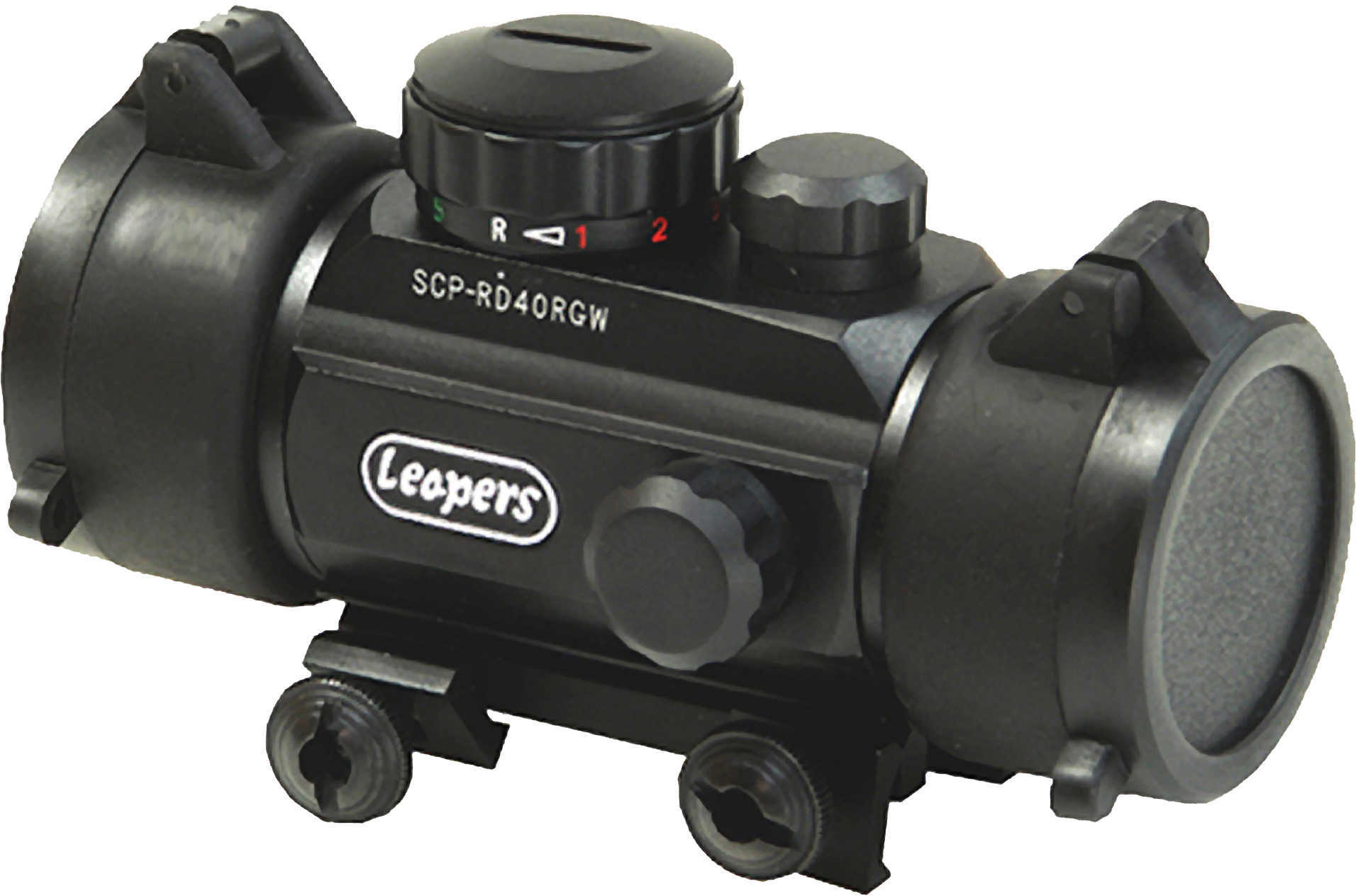 Leapers Inc. - UTG SWATFORCE Red Dot Sight Fits Picatinny New Generation 4" Red/Green with Integral