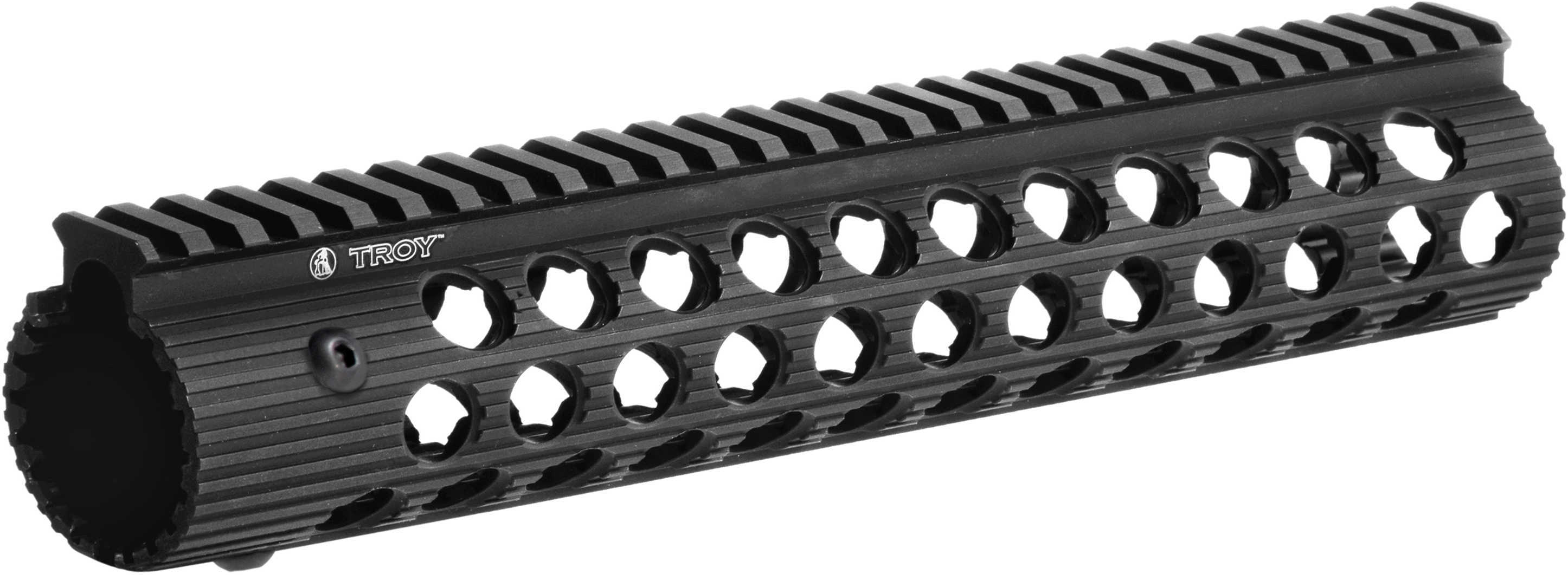 Troy STRXAL111BT1 Alpha AR-15 Rail No Sight 11" Aluminum Black