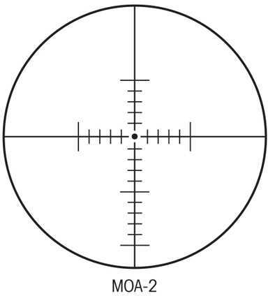 Sightron SIII 6-24X50 Long Rang IR MOA