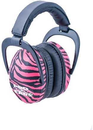 Pro Ears Ultra Sleek Pink Zebra