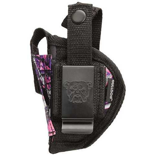 Bulldog FSN1MDG Extreme Mini Pistol Holster 01 Nylon Muddy Girl Camo