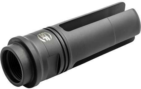 Surefire SF3P7625824 7.62mm Flash Hider 5/8"-24 tpi Black DLC Stainless Steel