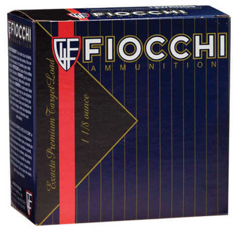 12 Gauge 2-3/4" Target #8  1-1/8 oz 25 Rounds Fiocchi Shotgun Ammunition