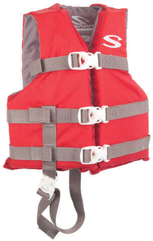 Stearns Classic Series Child Vest Life Jacket - 30-50lbs - Red