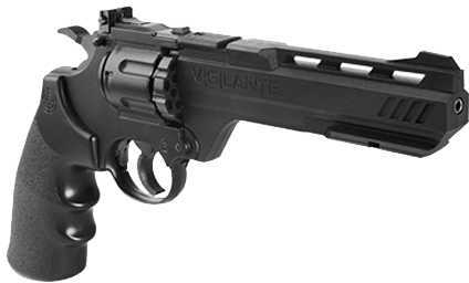 Crosman Vigilante 177 Pellet 6" Black Finish Synthetic Stock Semi Automatic CO2 435 Feet Per Second CCP8B2