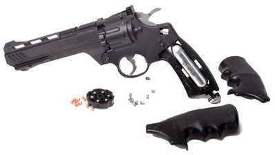 Crosman Vigilante 177 Pellet 6" Black Finish Synthetic Stock Semi Automatic CO2 435 Feet Per Second CCP8B2