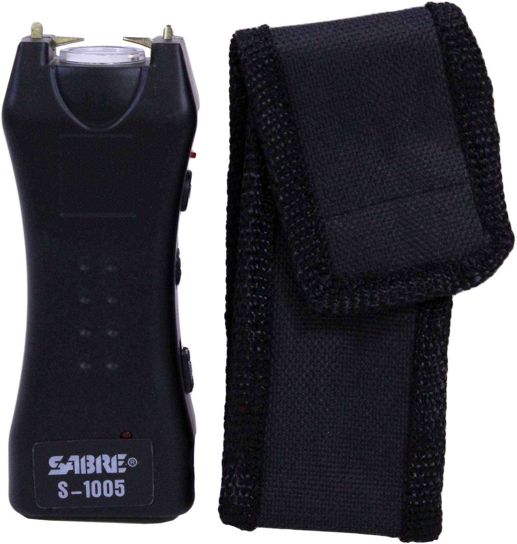 Sabre 600000 Volt Mini-Stun Gun With Led - Black