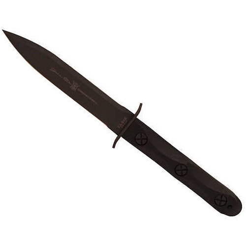 Ka-Bar EK44 Ek Fixed 6.6" 1095 Cro-Van Spear Point Black Fiberglass Reinforced Nylon