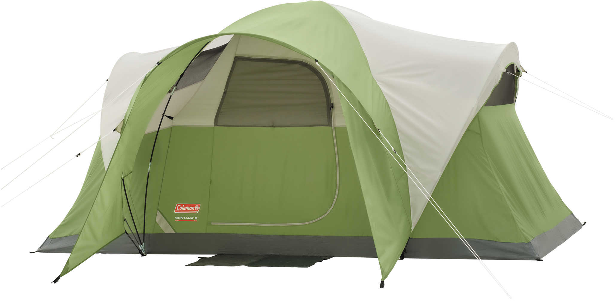 Coleman Montana 6 Tent 12x7 Foot Green/Tan/Grey 2000028055