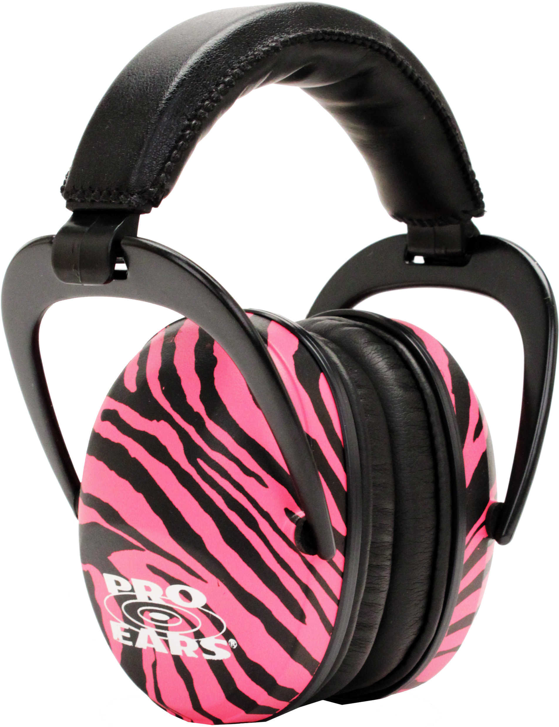 Pro Ears Ultra Sleek Pink Zebra