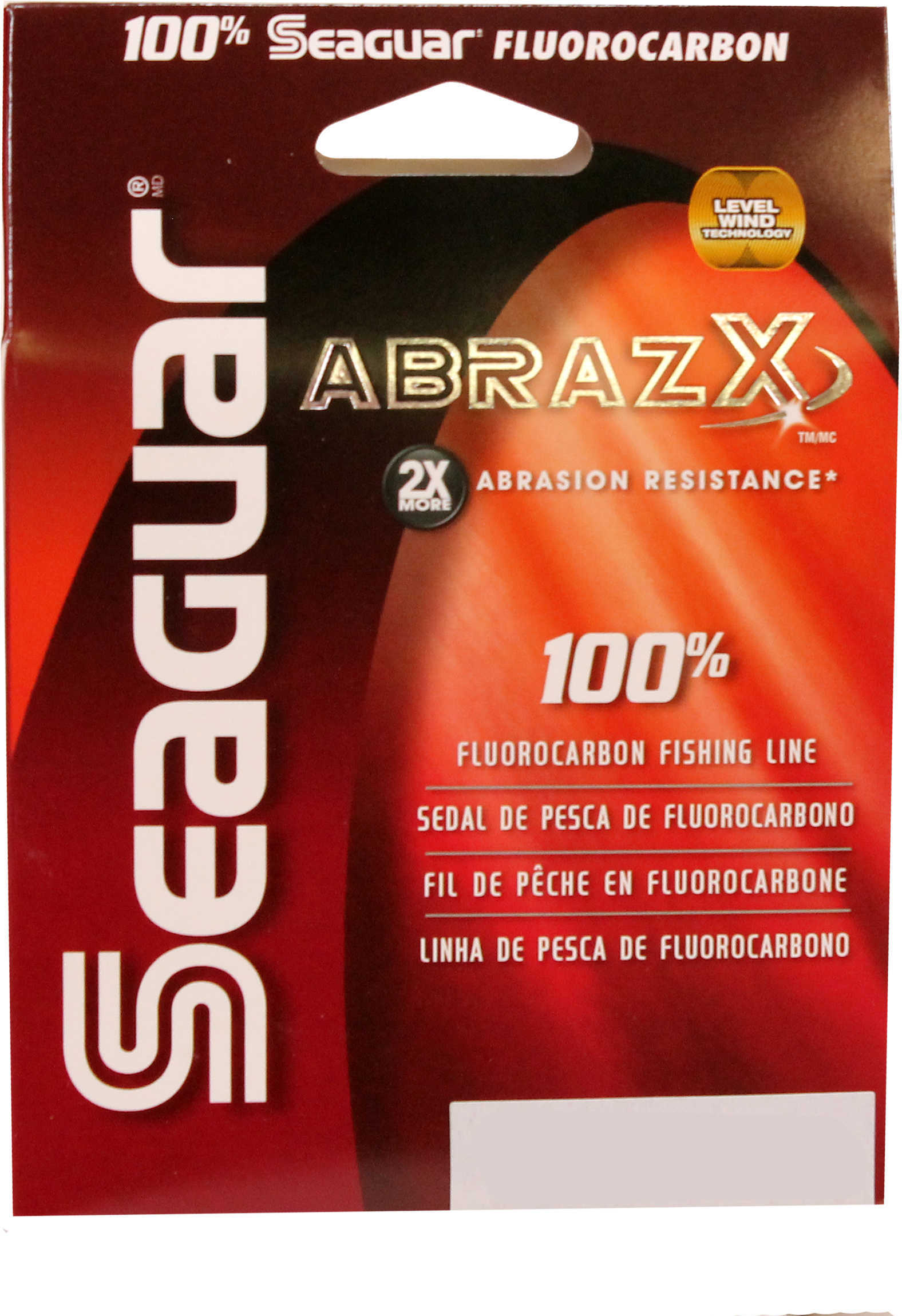 Seaguar Abraz X Fluorocarbon Clear 200yds 17Lb Fishing Line