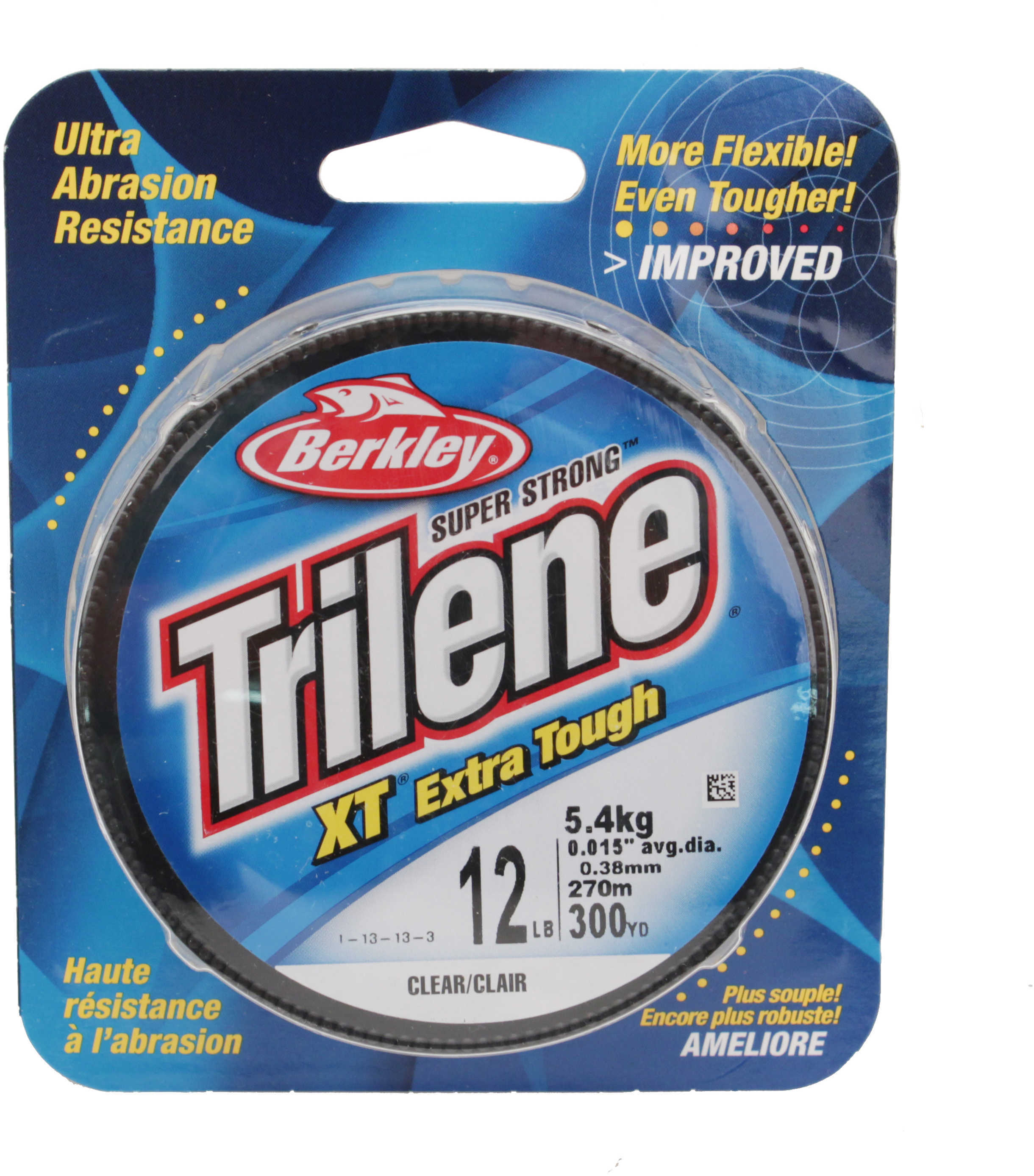 Berkley Trilene XT Line 330Yd 12# Clear