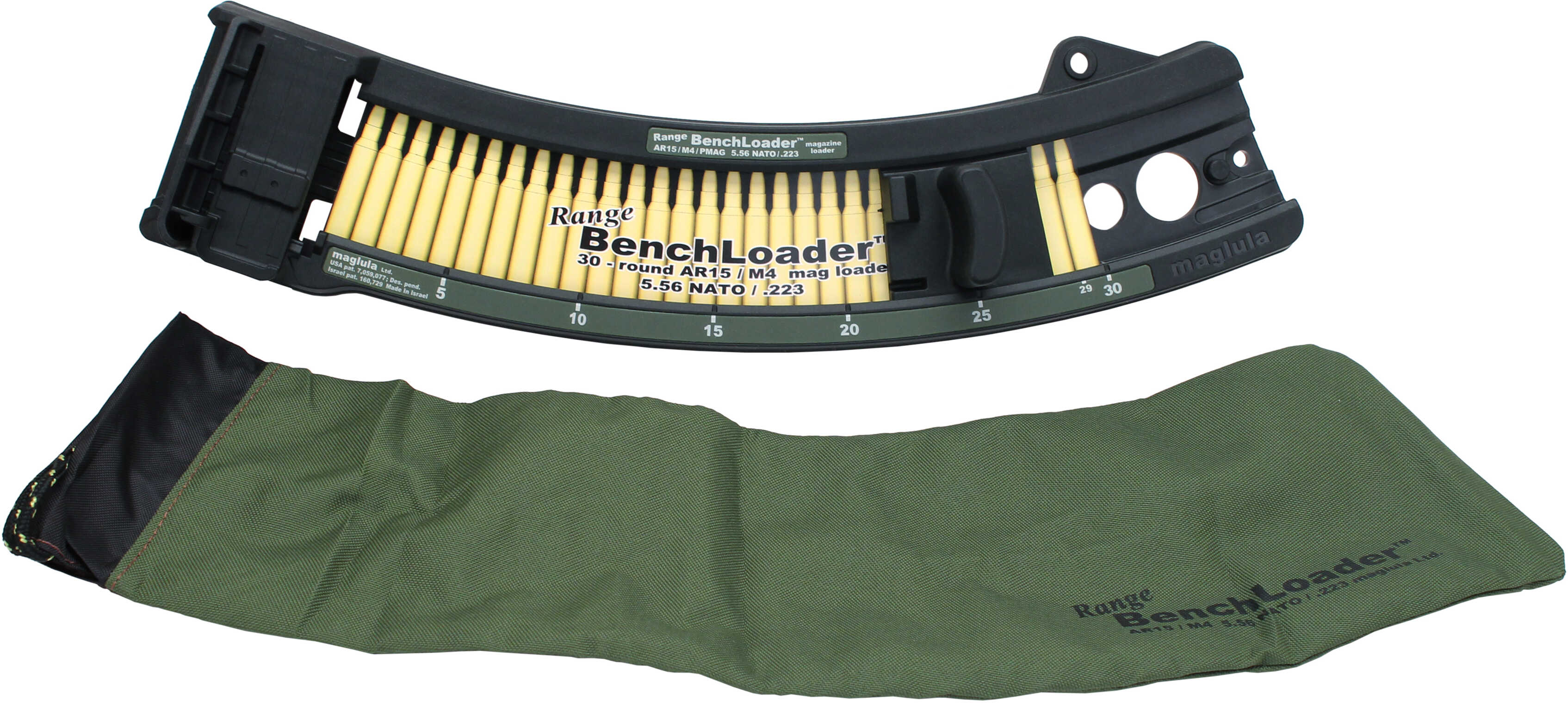 Maglula ltd. Mag Loader/UnLoader Range BenchLoader 223 Rem 5.56 NATO 30Rd Black AR-15 Bl71B