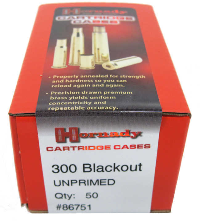 Hornady Brass 300Blk Unprimed 50CT