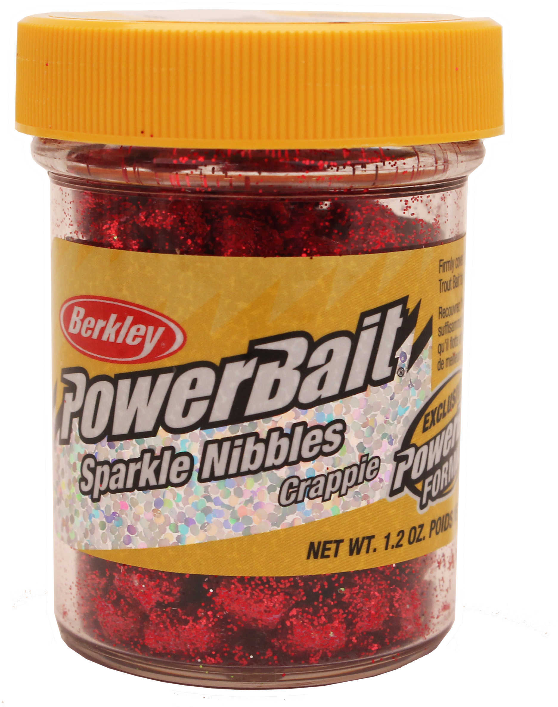 Berkley Crappie NIBBLES 1Oz YEL