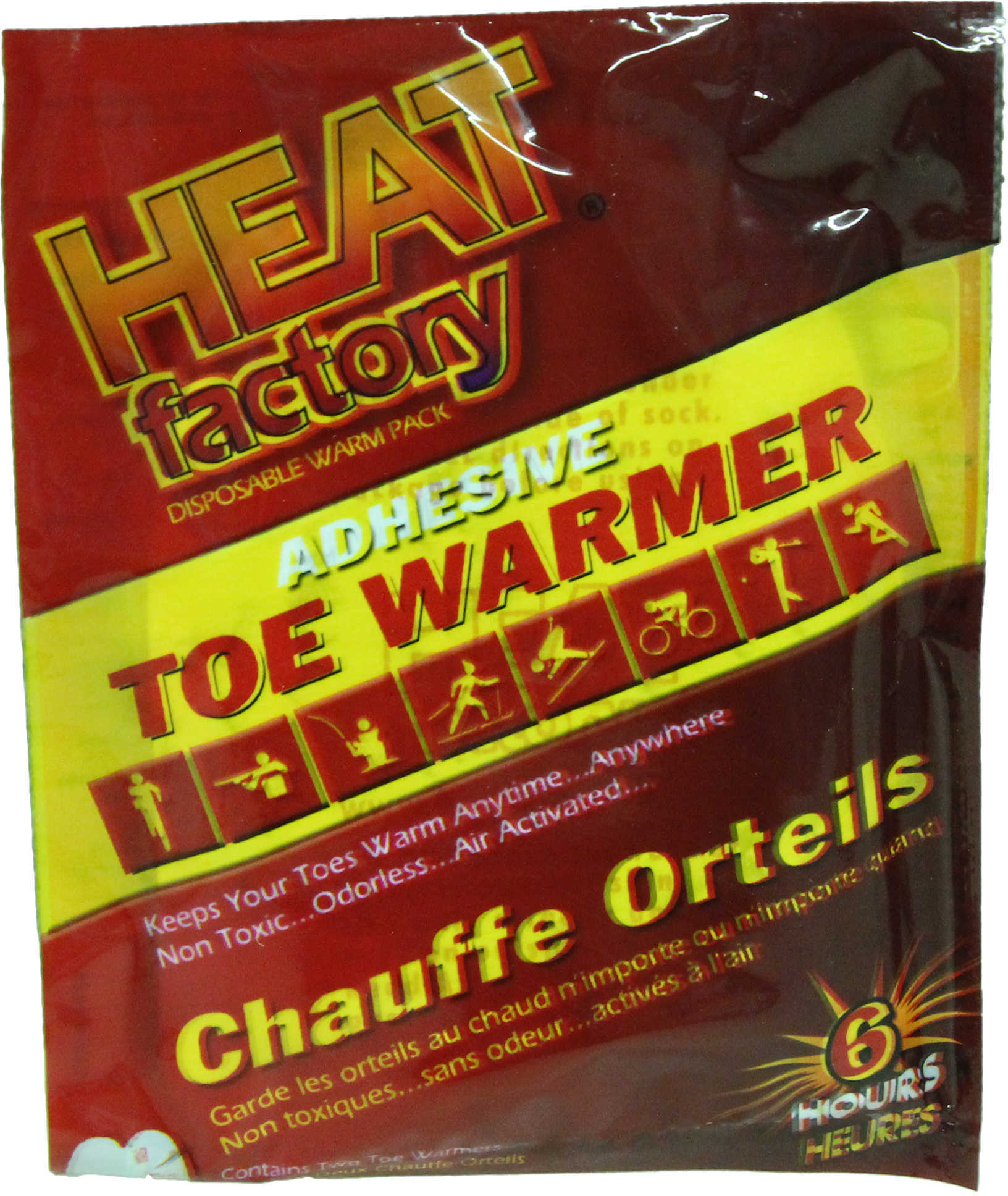 Heat Factory ADH Toe Warmer 2Pk 6HR