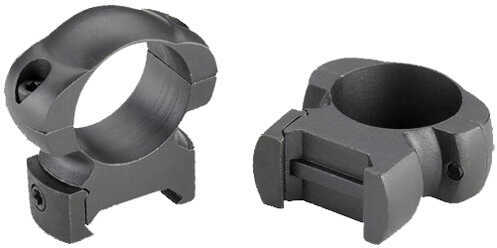 Redfield 1" High Aluminum Rings With Matte Black Finish Md: 47316