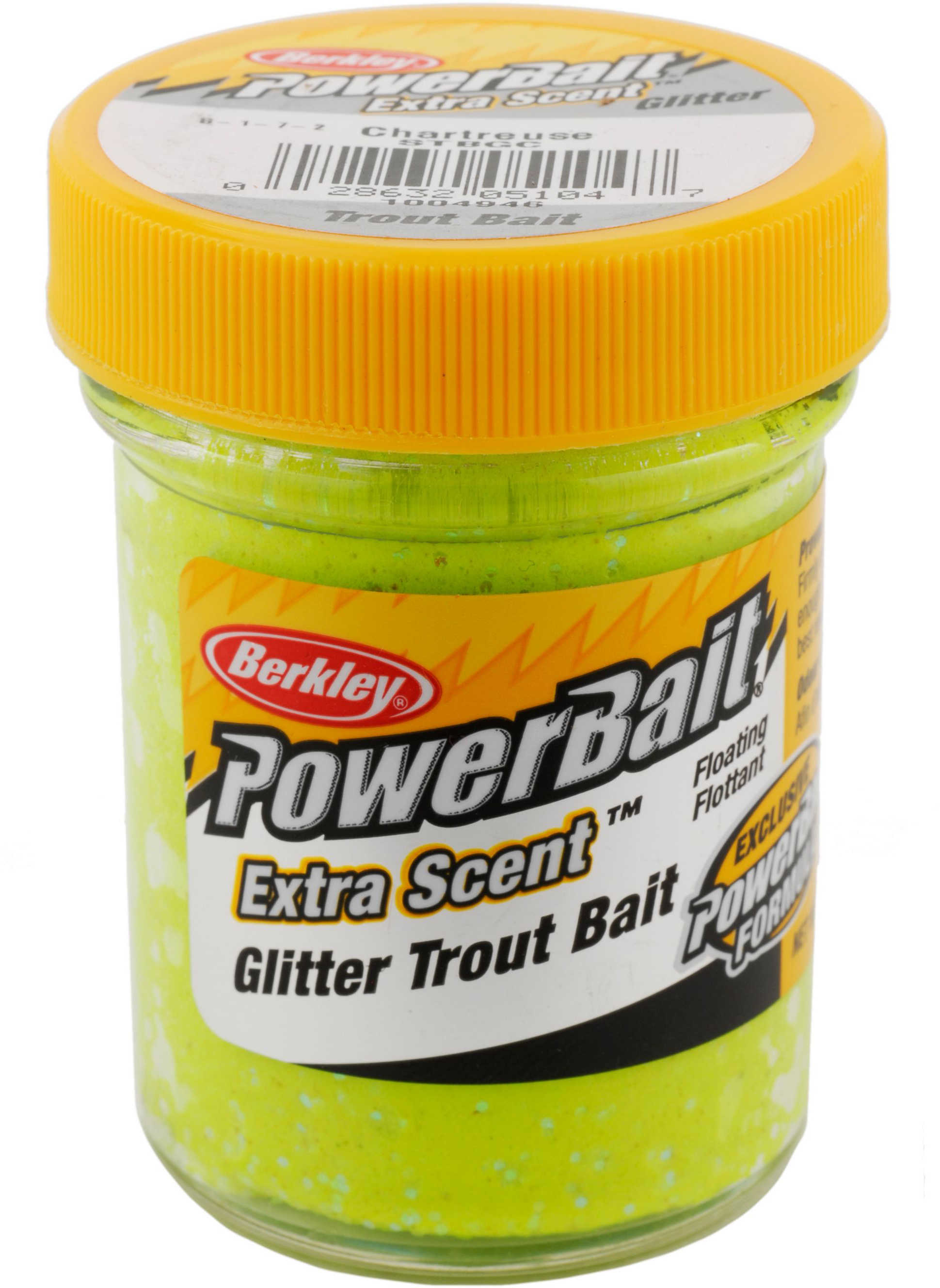 Berkley Power Flo ORNG GLTR Trout Bait