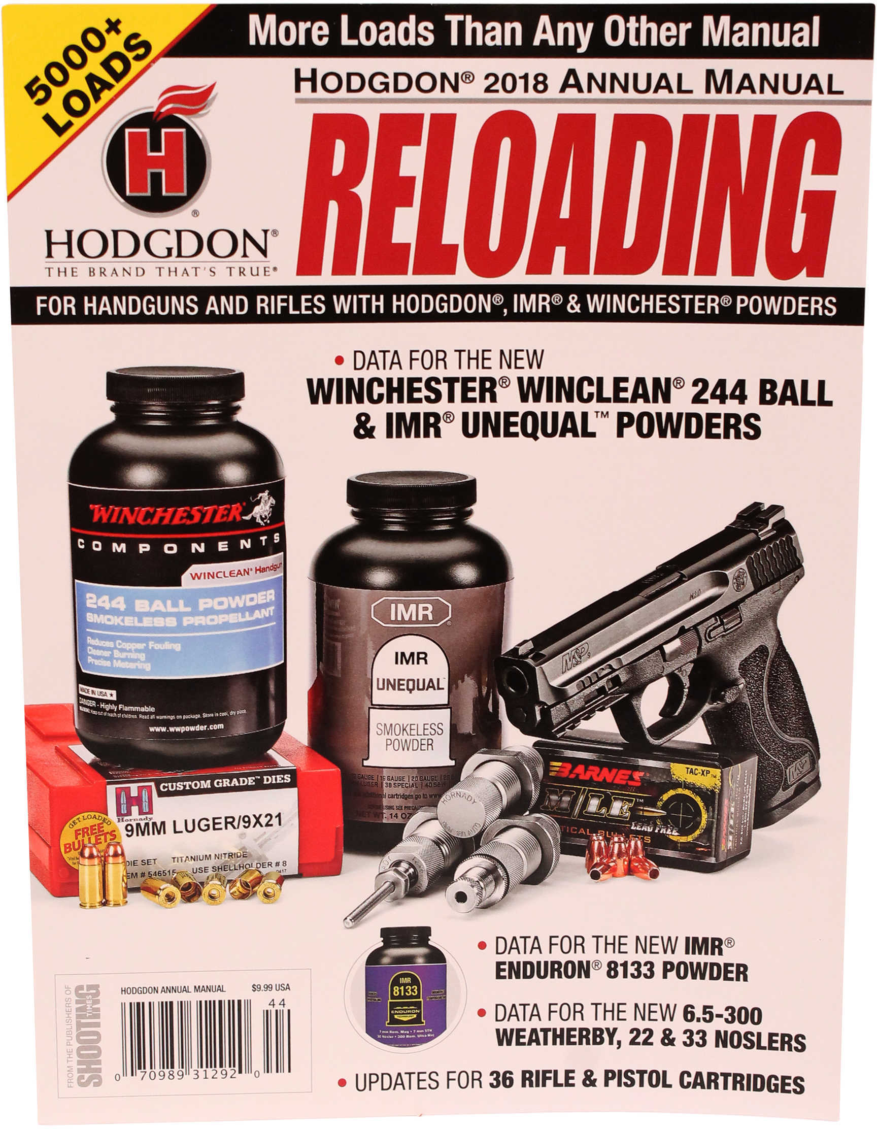 Hodgdon Am15 2015 Annual Reloading Manual