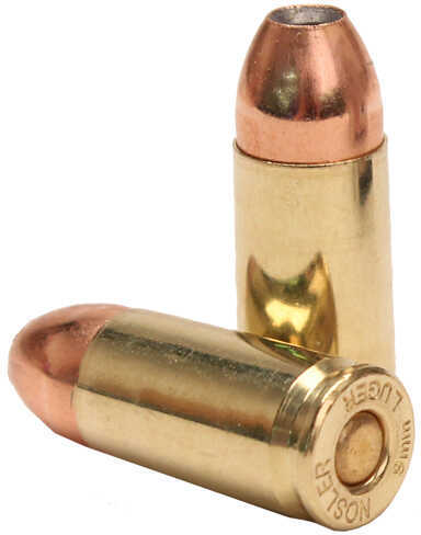 9mm Luger 124 Grain Hollow Point 20 Rounds Nosler Ammunition