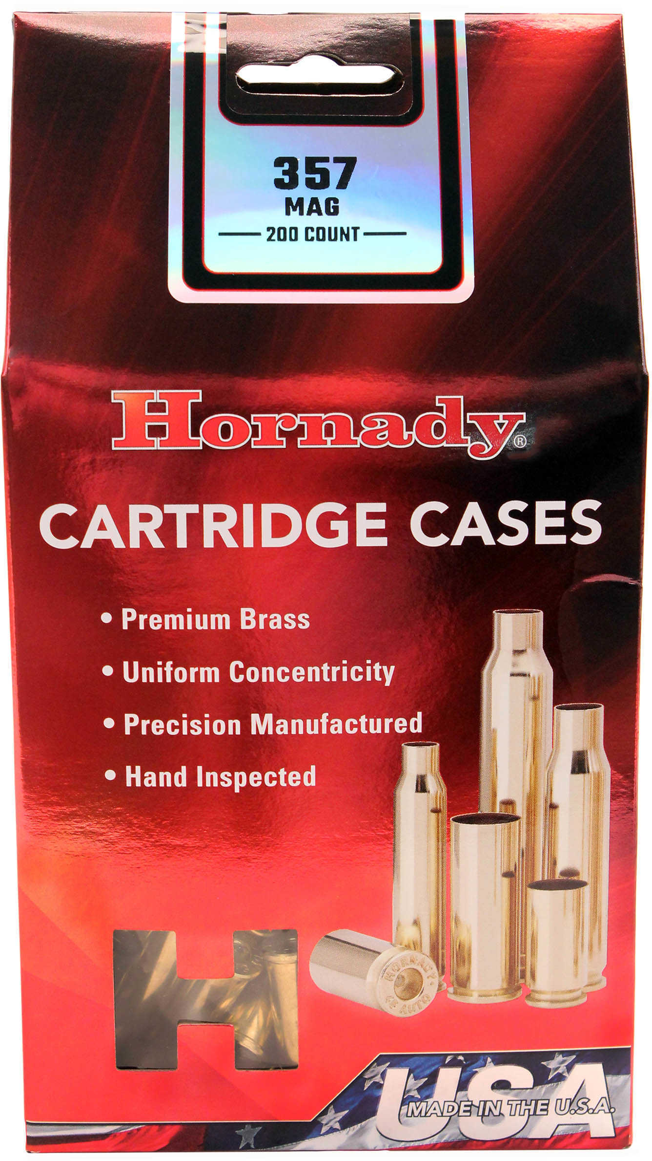 Hornady 8740 Handgun 357 Remington Magnum Brass 200