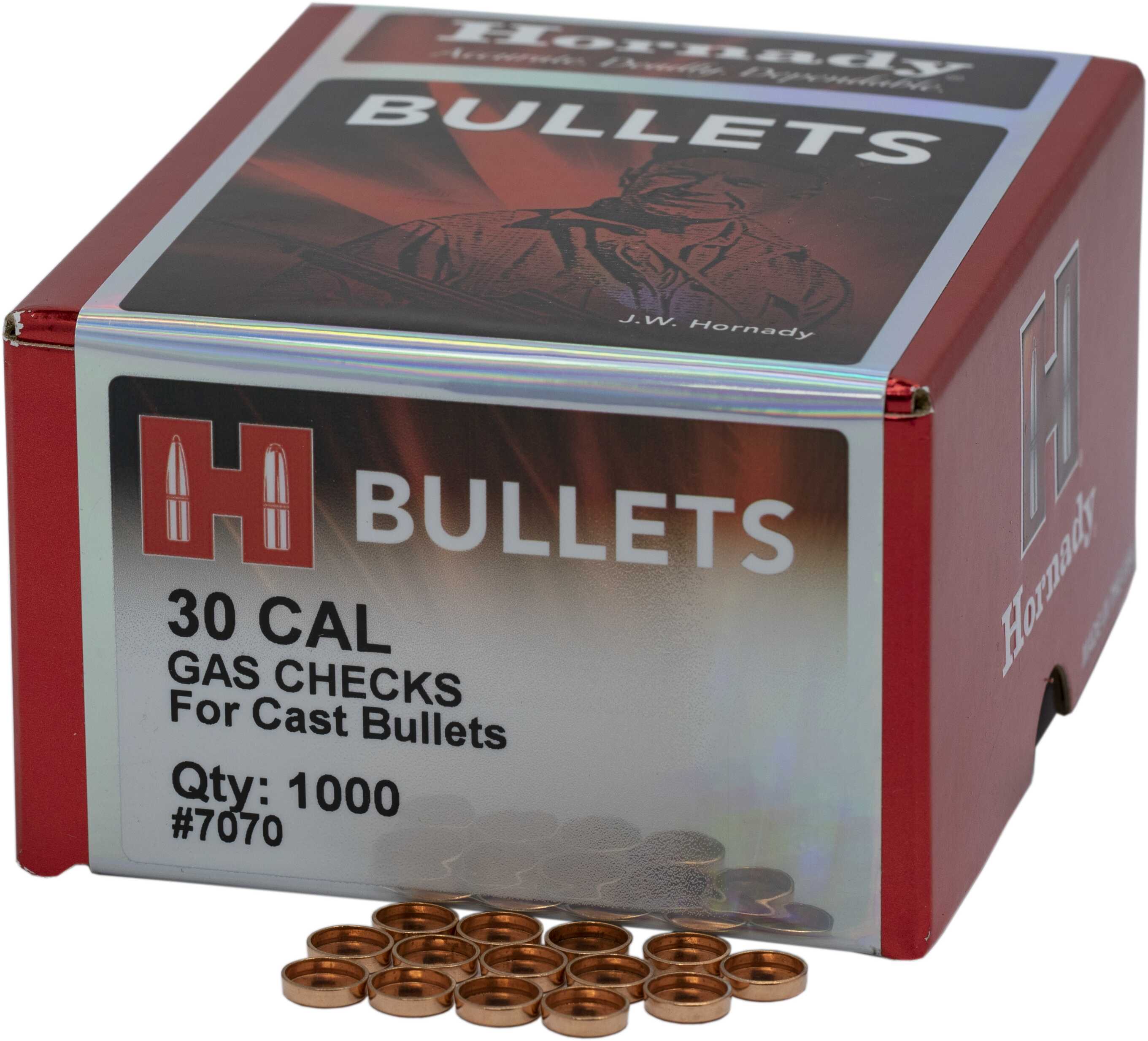 Hornady 30 Caliber Gas Checks 1000/Bx