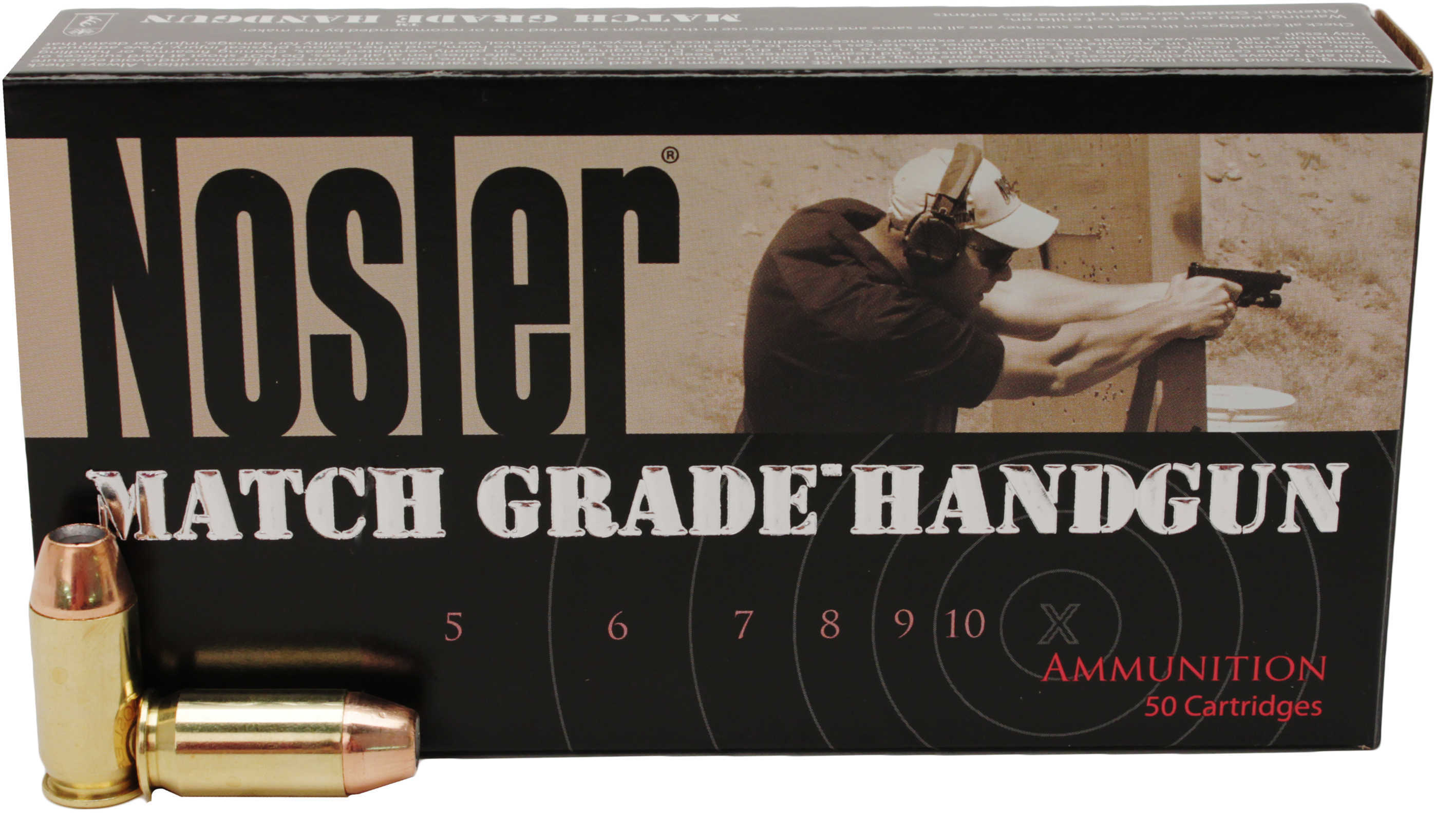 NOSLER ASP 45ACP 185G HGJHP 50BX