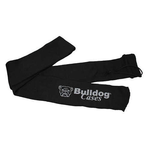 Bulldog BD156 Gun Sock Scoped Rifle/Shotgun Knit Black 52" x 4"